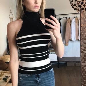 SOLD Stripped turtle neck